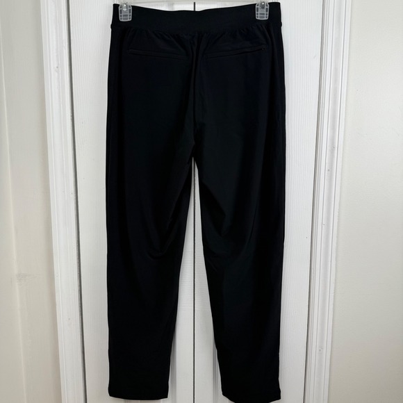 Athleta Black Brooklyn Ankle Pants Size 6 Women Stretch Travel Commuter Wicking - Picture 10 of 12